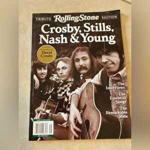 CROSBY, STILLS, NASH & YOUNG Rolling Stone Special Tribute Edition 2023 Magazine